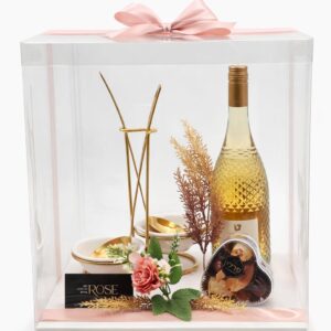 עמד מצקות<br>יין מוסקטו טפרברג<br>מארז פרלינים