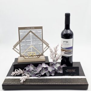 מעמד אקרליק<br>עם ברכונים<br>יין ארץ