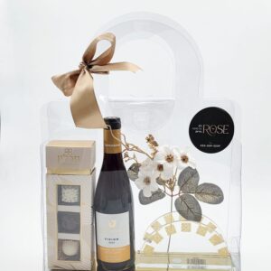 מעמד מפיונים קריסטל<br>יין ויז'ן טפרברג<br>מארז פרלינים מאורך